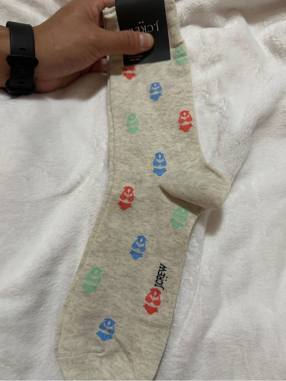 👙 J.Crew Tropical Bikini Novelty Crew Socks